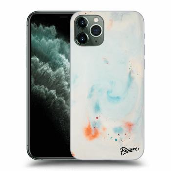 Picasee silikonový průhledný obal pro Apple iPhone 11 Pro - Splash