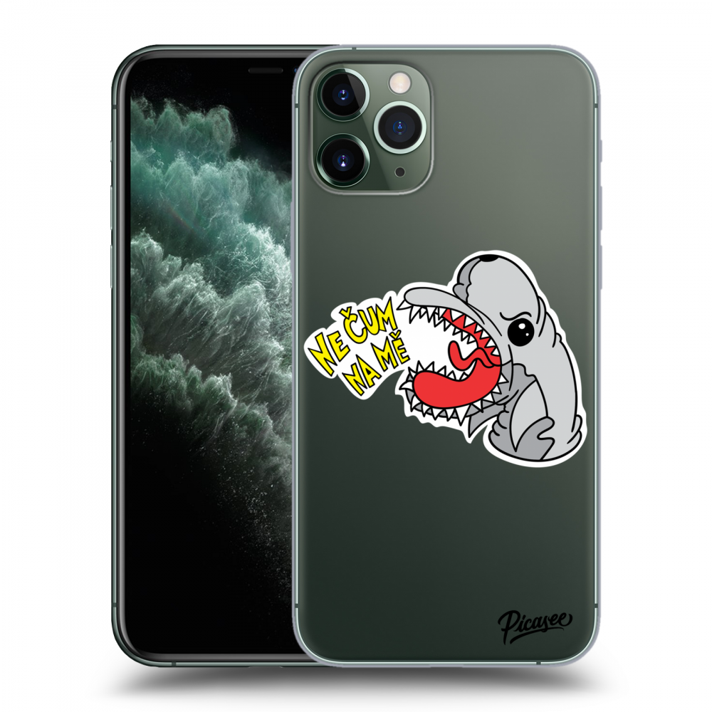 Picasee silikonový průhledný obal pro Apple iPhone 11 Pro - Nečum na mě 2