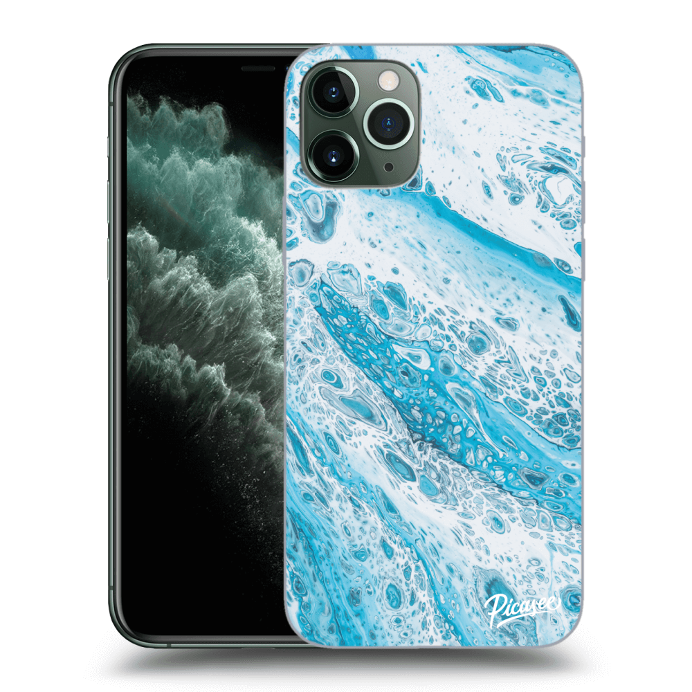 Picasee ULTIMATE CASE MagSafe pro Apple iPhone 11 Pro - Blue liquid
