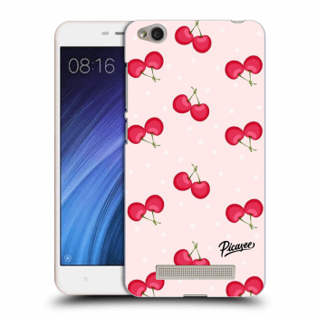 Picasee silikonový průhledný obal pro Xiaomi Redmi 4A - Cherries