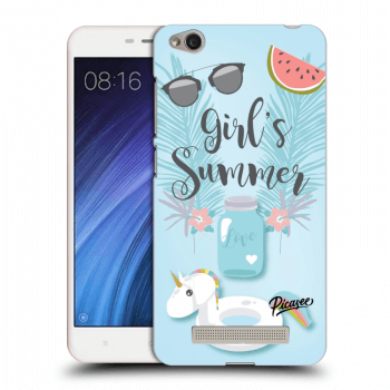 Picasee silikonový průhledný obal pro Xiaomi Redmi 4A - Girls Summer