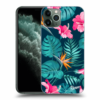 Obal pro Apple iPhone 11 Pro Max - Pink Monstera