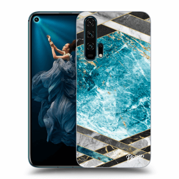 Picasee ULTIMATE CASE pro Honor 20 Pro - Blue geometry