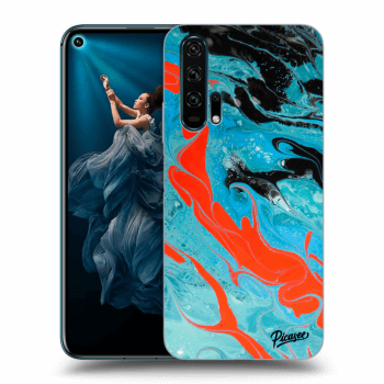 Picasee ULTIMATE CASE pro Honor 20 Pro - Blue Magma