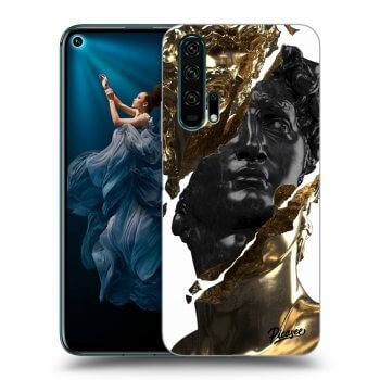 Picasee ULTIMATE CASE pro Honor 20 Pro - Gold - Black