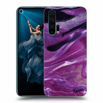 Obal pro Honor 20 Pro - Purple glitter