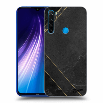 Obal pro Xiaomi Redmi Note 8 - Black tile