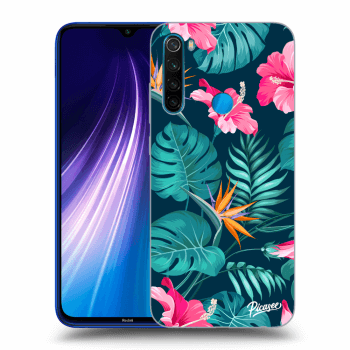 Obal pro Xiaomi Redmi Note 8 - Pink Monstera