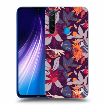 Obal pro Xiaomi Redmi Note 8 - Purple Leaf