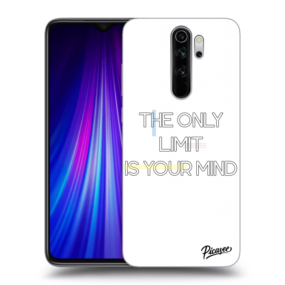 Picasee silikonový černý obal pro Xiaomi Redmi Note 8 Pro - The only limit is your mind