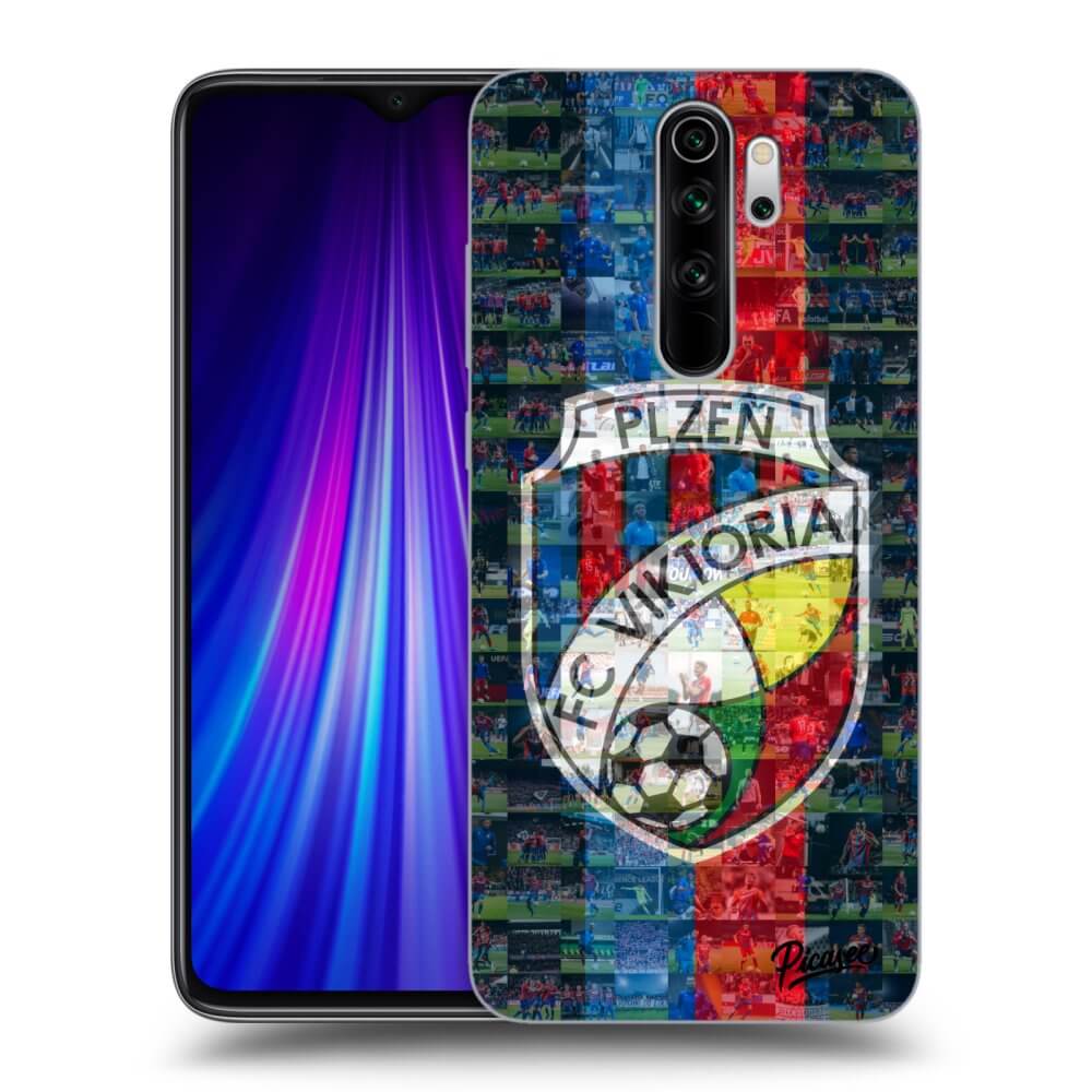 Picasee silikonový průhledný obal pro Xiaomi Redmi Note 8 Pro - FC Viktoria Plzeň A