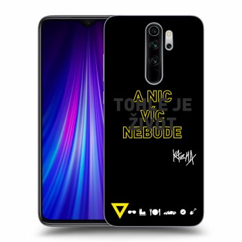 Obal pro Xiaomi Redmi Note 8 Pro - Kazma - TOHLE JE ŽIVOT A NIC VÍC NEBUDE