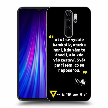 Obal pro Xiaomi Redmi Note 8 Pro - Kazma - SVĚT PATŘÍ TĚM, CO SE NEPOSEROU