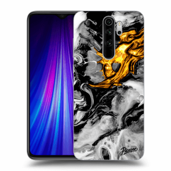 Obal pro Xiaomi Redmi Note 8 Pro - Black Gold 2