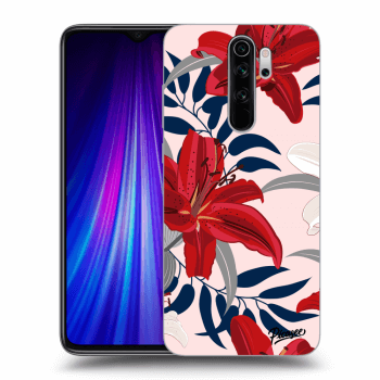 Obal pro Xiaomi Redmi Note 8 Pro - Red Lily