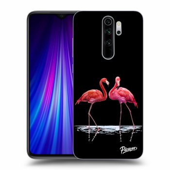 Picasee ULTIMATE CASE pro Xiaomi Redmi Note 8 Pro - Flamingos couple