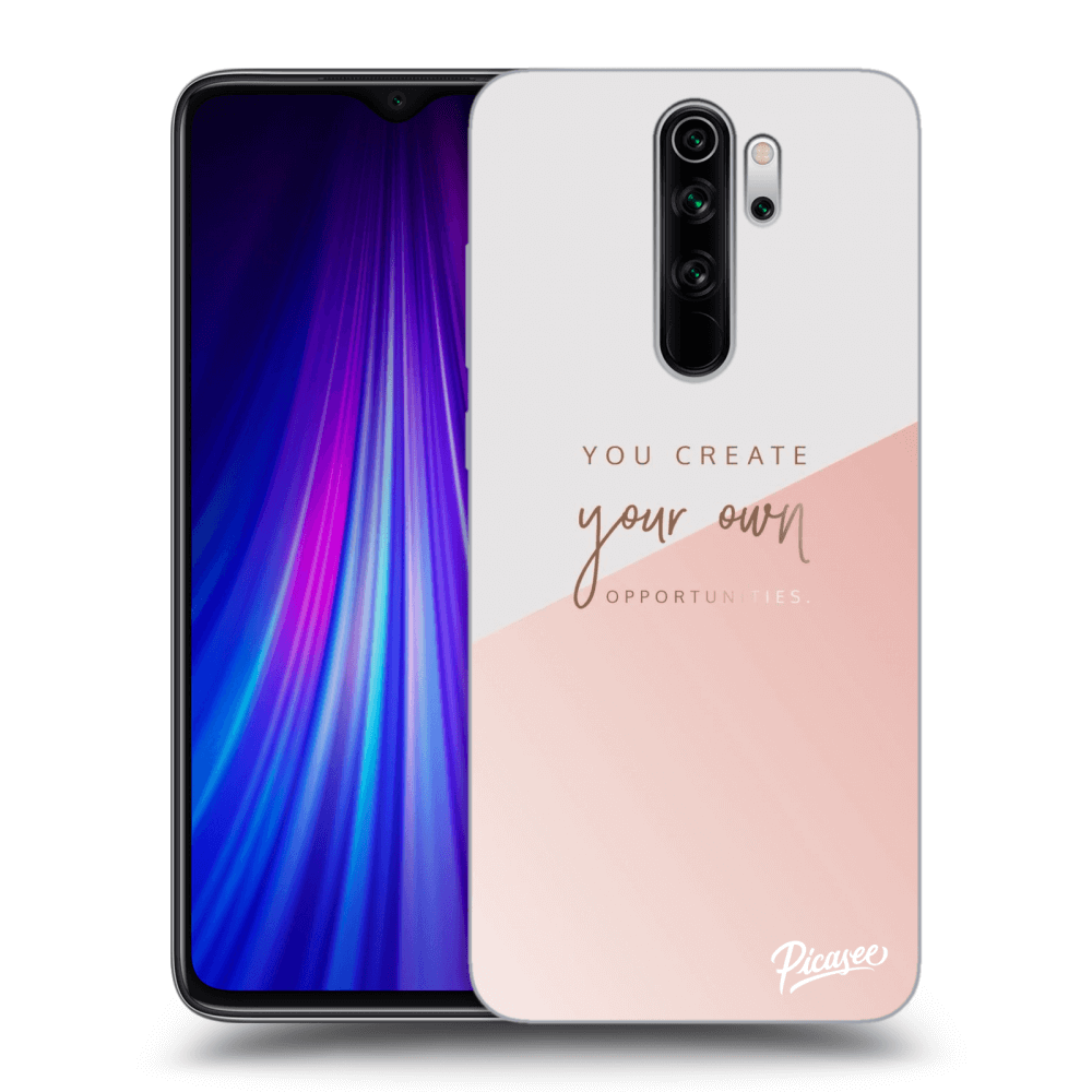 Picasee silikonový průhledný obal pro Xiaomi Redmi Note 8 Pro - You create your own opportunities