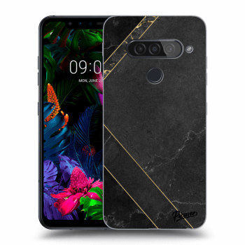 Obal pro LG G8s ThinQ - Black tile