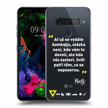 Obal pro LG G8s ThinQ - Kazma - SVĚT PATŘÍ TĚM, CO SE NEPOSEROU