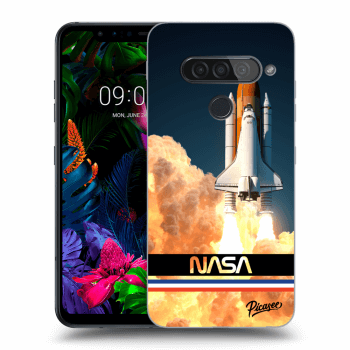Picasee silikonový průhledný obal pro LG G8s ThinQ - Space Shuttle