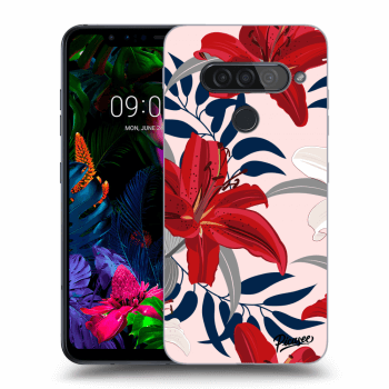 Obal pro LG G8s ThinQ - Red Lily