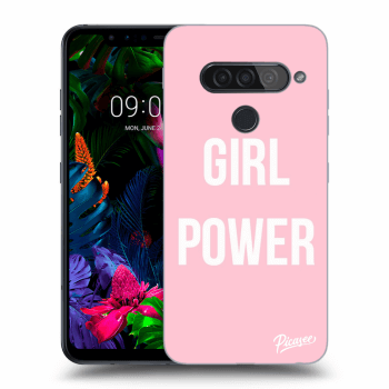 Picasee silikonový průhledný obal pro LG G8s ThinQ - Girl power