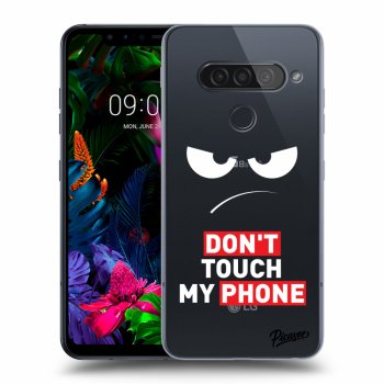Obal pro LG G8s ThinQ - Angry Eyes - Transparent