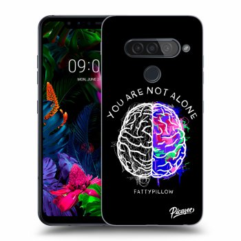 Obal pro LG G8s ThinQ - Brain - White