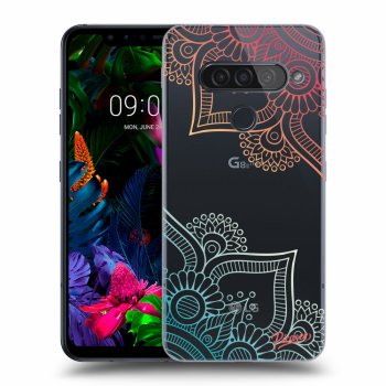 Obal pro LG G8s ThinQ - Flowers pattern