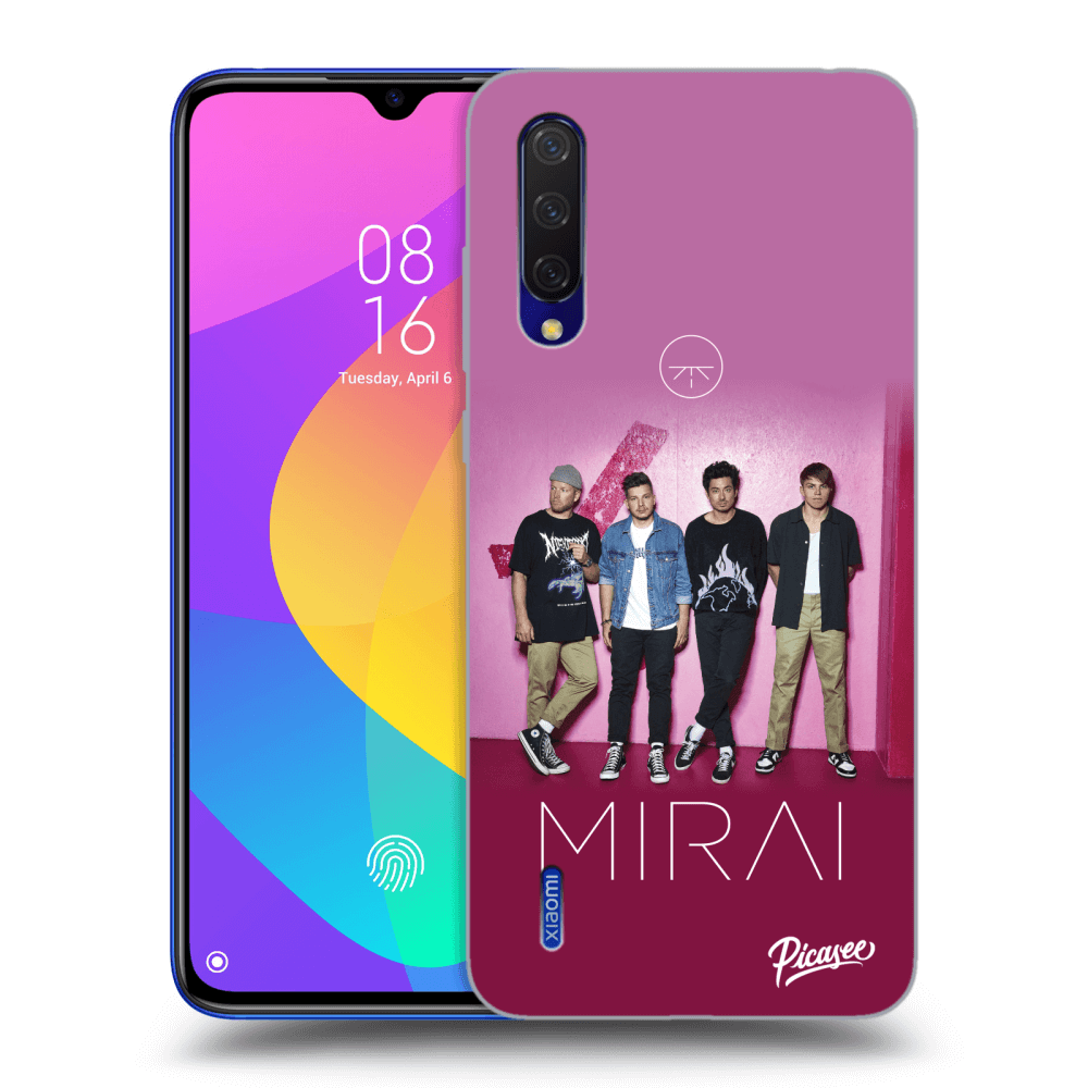 Silikonový černý Obal Pro Xiaomi Mi 9 Lite - Mirai - Pink