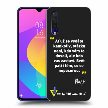 Obal pro Xiaomi Mi 9 Lite - Kazma - SVĚT PATŘÍ TĚM, CO SE NEPOSEROU