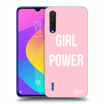 Picasee silikonový černý obal pro Xiaomi Mi 9 Lite - Girl power