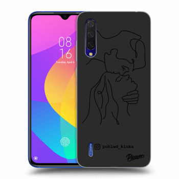Picasee silikonový černý obal pro Xiaomi Mi 9 Lite - Forehead kiss