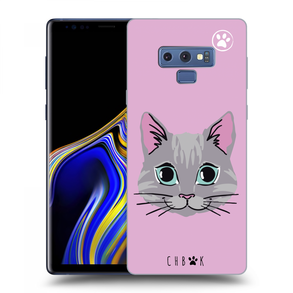 Picasee silikonový černý obal pro Samsung Galaxy Note 9 N960F - Chybí mi kočky - Růžová