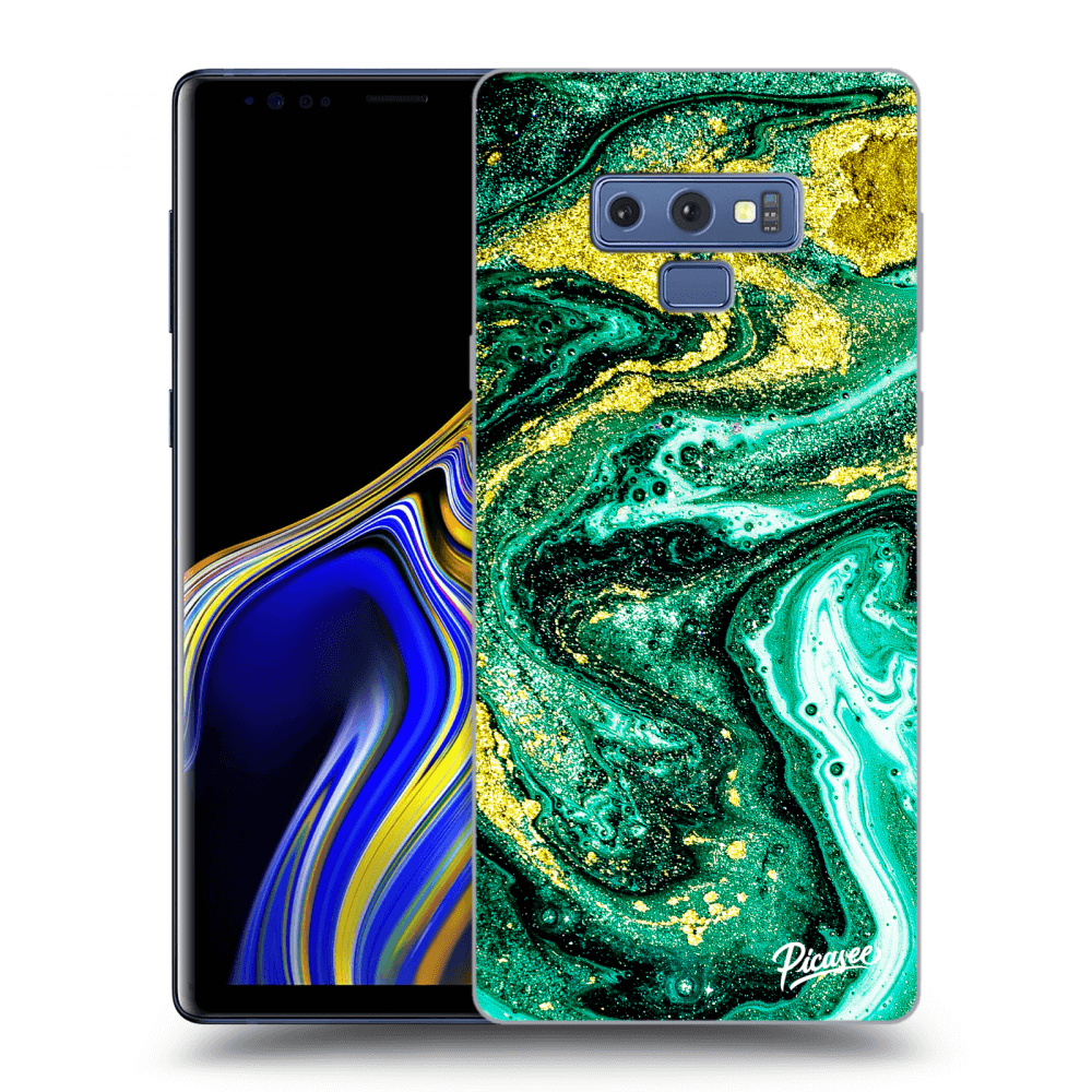 Picasee ULTIMATE CASE pro Samsung Galaxy Note 9 N960F - Green Gold