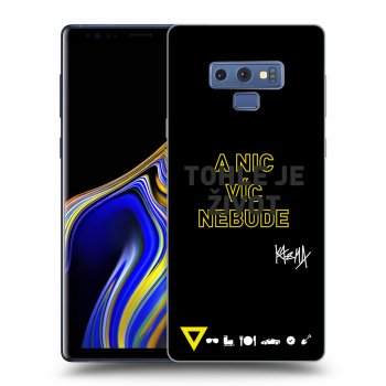 Obal pro Samsung Galaxy Note 9 N960F - Kazma - TOHLE JE ŽIVOT A NIC VÍC NEBUDE