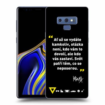 Obal pro Samsung Galaxy Note 9 N960F - Kazma - SVĚT PATŘÍ TĚM, CO SE NEPOSEROU