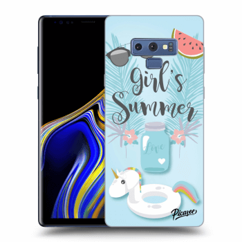 Picasee silikonový černý obal pro Samsung Galaxy Note 9 N960F - Girls Summer