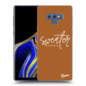 Picasee ULTIMATE CASE pro Samsung Galaxy Note 9 N960F - Sweater weather