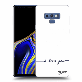 Obal pro Samsung Galaxy Note 9 N960F - I love you