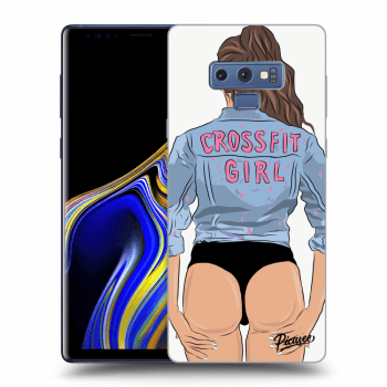Picasee ULTIMATE CASE pro Samsung Galaxy Note 9 N960F - Crossfit girl - nickynellow