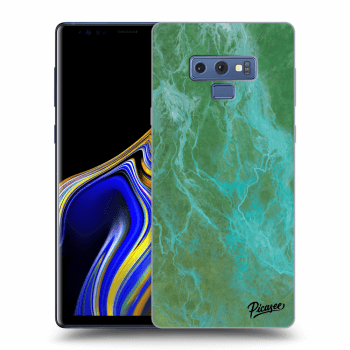 Picasee ULTIMATE CASE pro Samsung Galaxy Note 9 N960F - Green marble