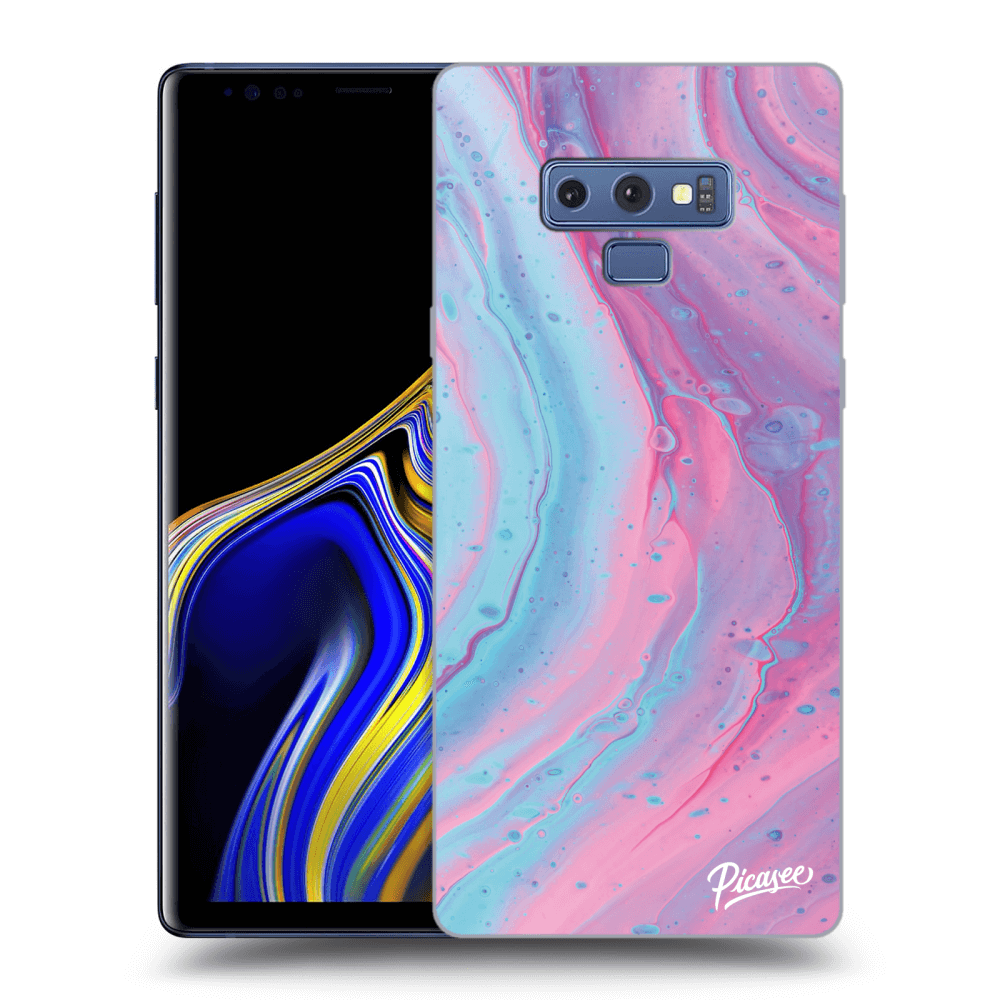 Picasee ULTIMATE CASE pro Samsung Galaxy Note 9 N960F - Pink liquid