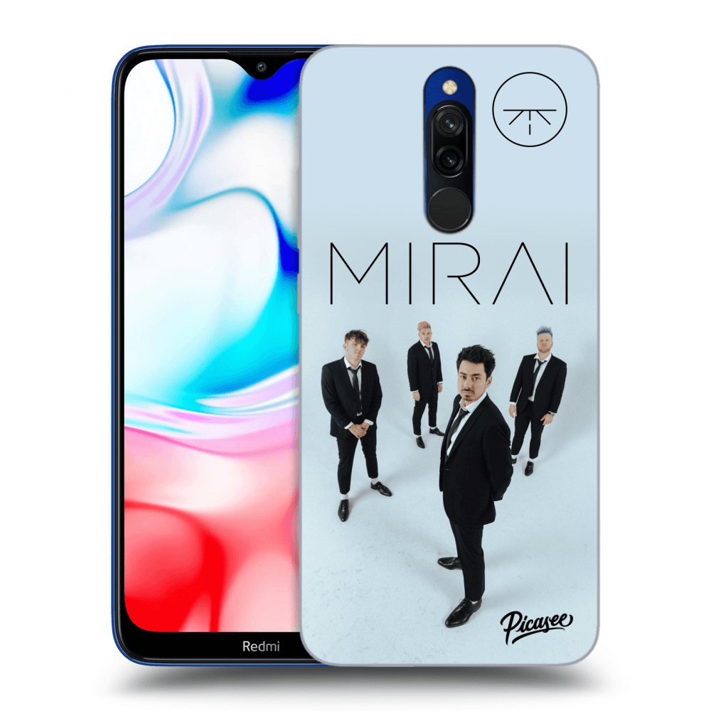 Picasee silikonový průhledný obal pro Xiaomi Redmi 8 - Mirai - Gentleman 1
