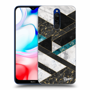 Obal pro Xiaomi Redmi 8 - Dark geometry