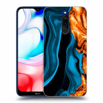 Obal pro Xiaomi Redmi 8 - Gold blue