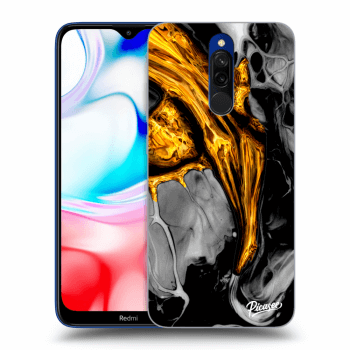 Obal pro Xiaomi Redmi 8 - Black Gold