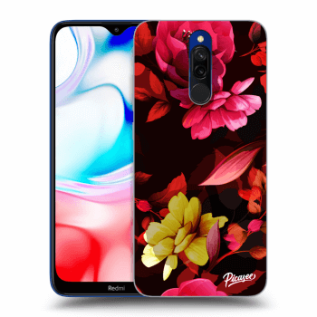 Obal pro Xiaomi Redmi 8 - Dark Peonny