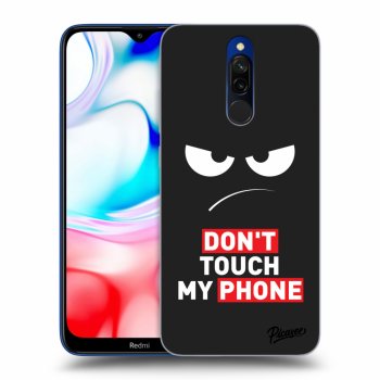Obal pro Xiaomi Redmi 8 - Angry Eyes - Transparent
