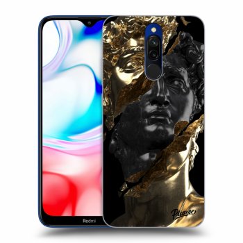 Obal pro Xiaomi Redmi 8 - Gold - Black